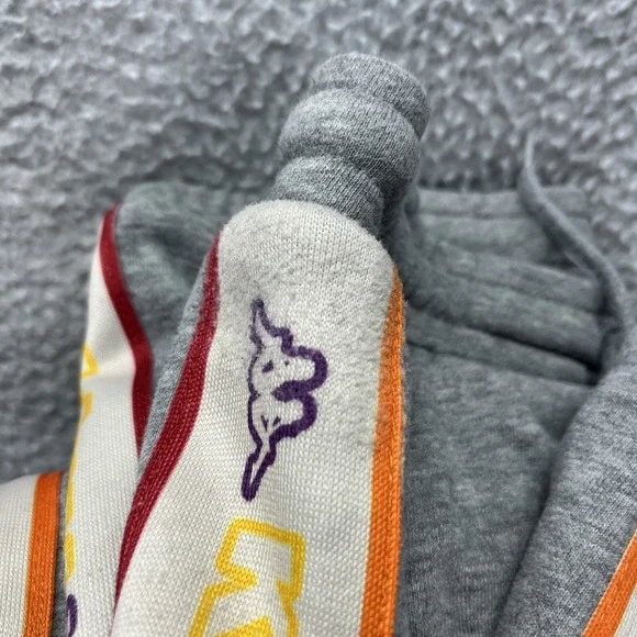 KAPPA Sweatpants Womens Small Gray Fleece Jogger Adult No Drawstring - Picture 15 of 16